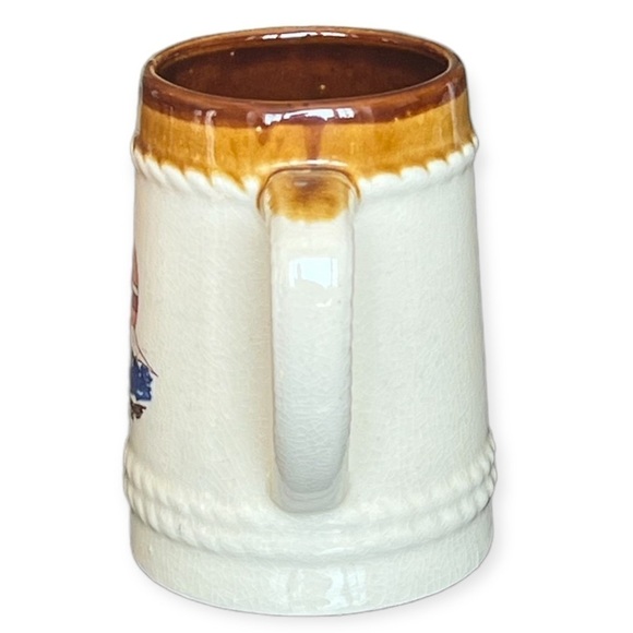 VINTAGE Retro California Glazed Large Mug Stein - Picture 2 of 6